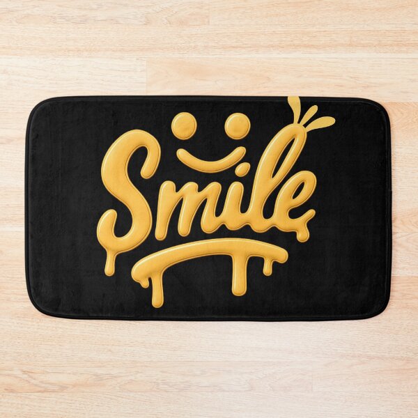 Item preview, Melting Smiley Face Drip Typography designed and sold by Khadigadesings.
