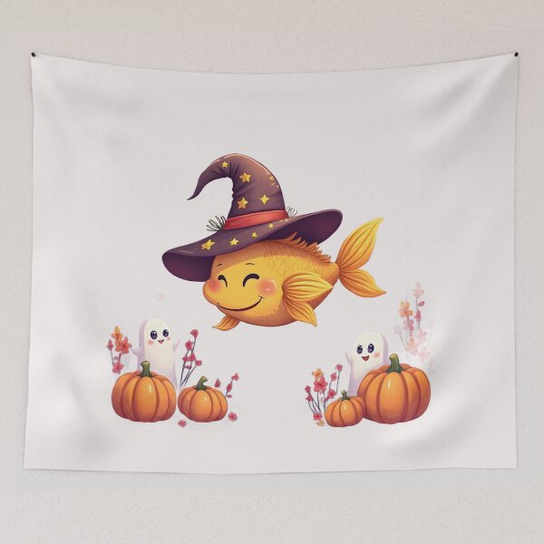 Item preview, Golden Fish Halloween designed and sold by TH cartoon world.