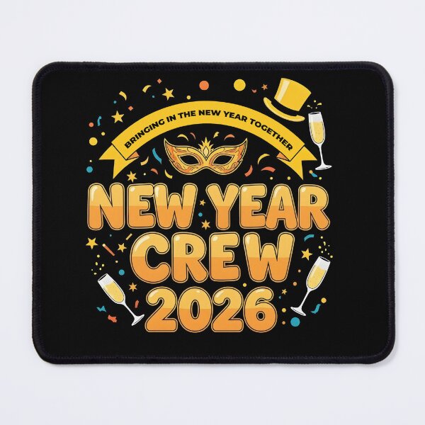 Item preview, New Year Crew 2026 – Funny Party Celebration designed and sold by fawzimorsy.