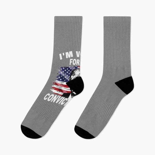Item preview, I'M-VOTING-FOR-THE-CONVICTED-FELON-2024-FUNNY-TRUMP-T-SHIRT-(2) designed and sold by GalinaKuhn.