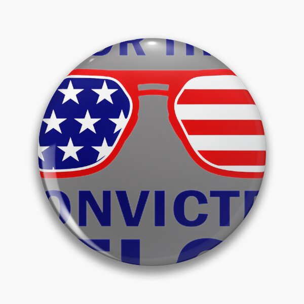 Item preview, I'M-VOTING-FOR-THE-CONVICTED-FELON-FUNNY-PRO-TRUMP-2024-T-SHIRT designed and sold by GalinaKuhn.