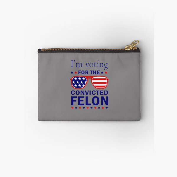 Item preview, I'M-VOTING-FOR-THE-CONVICTED-FELON-FUNNY-PRO-TRUMP-2024-T-SHIRT designed and sold by GalinaKuhn.