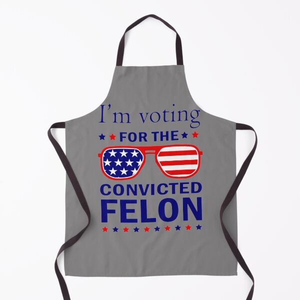 Item preview, I'M-VOTING-FOR-THE-CONVICTED-FELON-FUNNY-PRO-TRUMP-2024-T-SHIRT designed and sold by GalinaKuhn.