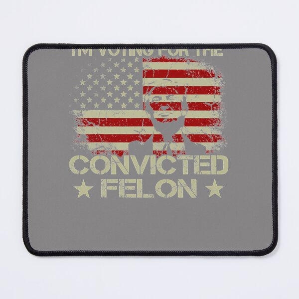 Item preview, I'M-VOTING-FOR-THE-CONVICTED-FELON-FUNNY-TRUMP-2024-T-SHIRT-(1) designed and sold by GalinaKuhn.