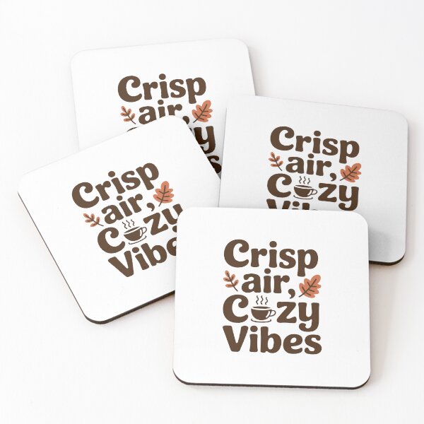 Item preview, Crisp Air, Cozy Vibes designed and sold by WSPrintCrafter.