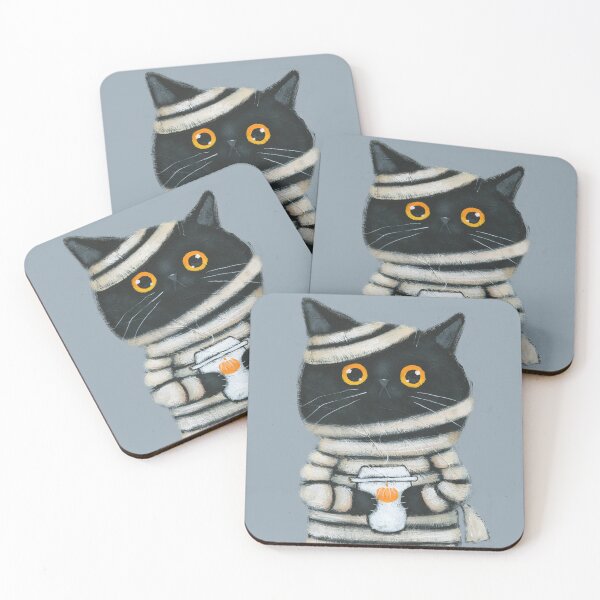 Item preview, Mummy Coffee Cat designed and sold by KilkennyCat Art.