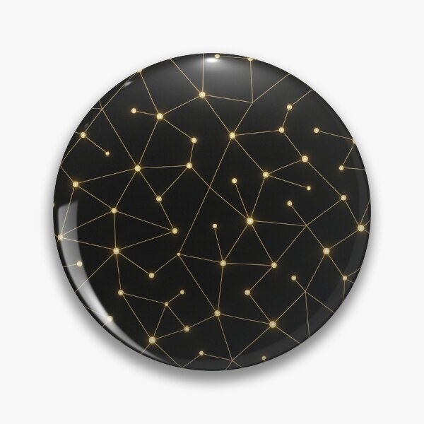 Item preview, Golden Constellation Grid designed and sold by SassyArtistry.