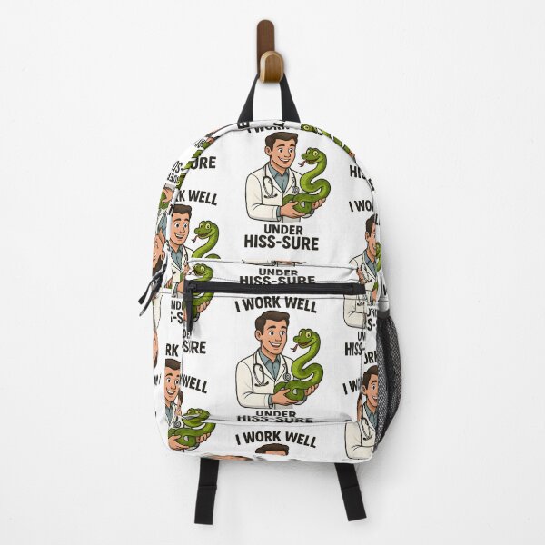Item preview, Work Well Under Hiss-sure – Funny Reptile Vet Design designed and sold by Bettybee00.