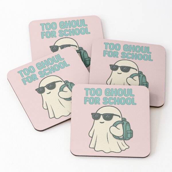 Item preview, Cute Ghost with Backpack and Sunglasses designed and sold by Meandmyshop.