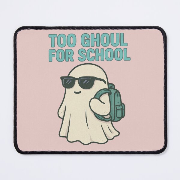 Item preview, Cute Ghost with Backpack and Sunglasses designed and sold by Meandmyshop.