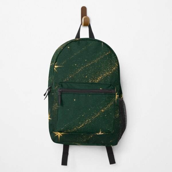 Item preview, Golden Shooting Stars on Green designed and sold by SassyArtistry.