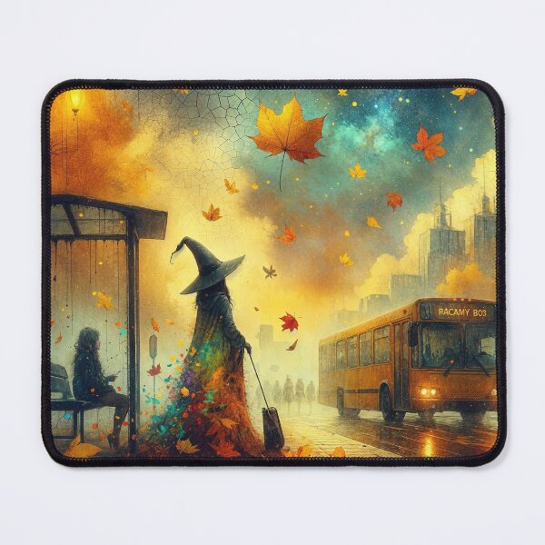 Item preview, Witch at the Bus Station designed and sold by m-y-A-I-A-R-T-.