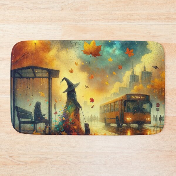 Item preview, Witch at the Bus Station designed and sold by M-Y-A-R-T-.