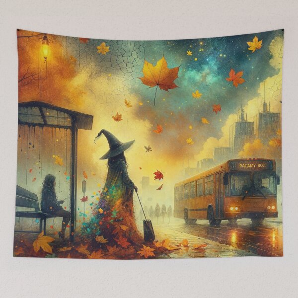 Item preview, Witch at the Bus Station designed and sold by M-Y-A-R-T-.