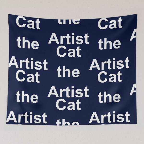 Item preview, Cat the Artist designed and sold by MadelineTaylo.