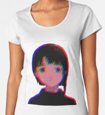 シリアルエクスペリメンツレイン - serial experiments lain Women's Premium T-Shirt