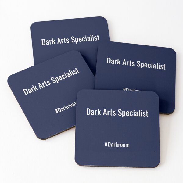 Item preview, Dark arts specialist, funny photography quote designed and sold by MadelineTaylo.