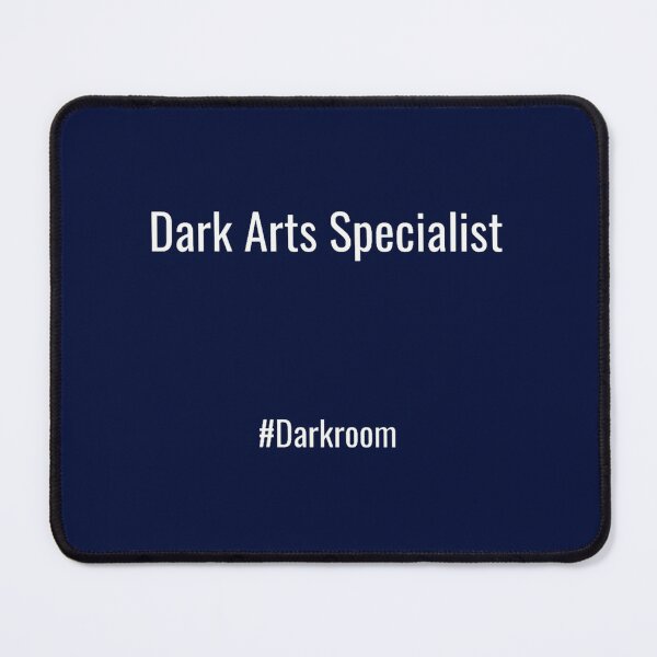 Item preview, Dark arts specialist, funny photography quote designed and sold by MadelineTaylo.