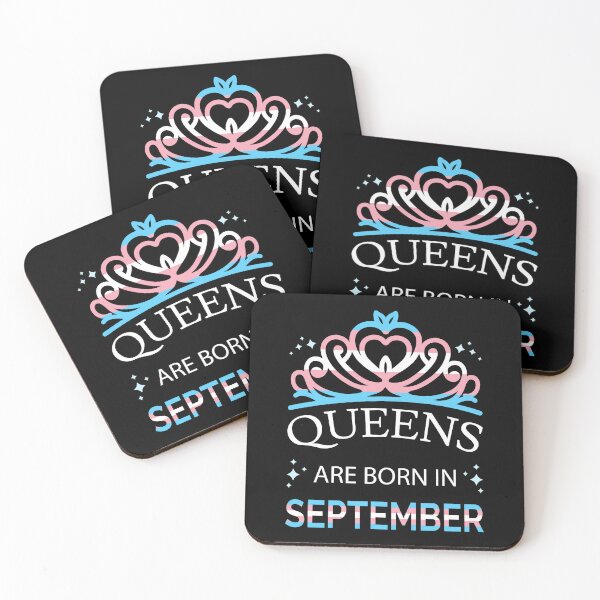Item preview, Trans Queens Are Born In September I - Pride Flag Colors designed and sold by Lemon Pepper.