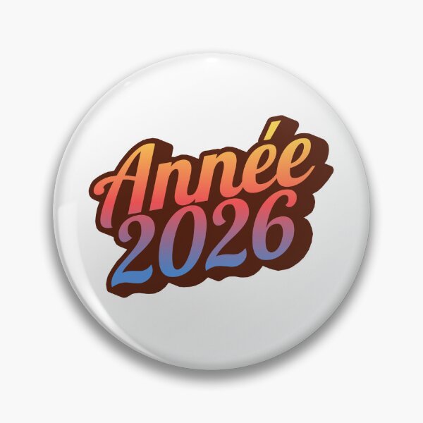 Artikelvorschau, Jahr 2026 Sticker entworfen und verkauft von CréationsdeCorinne.
