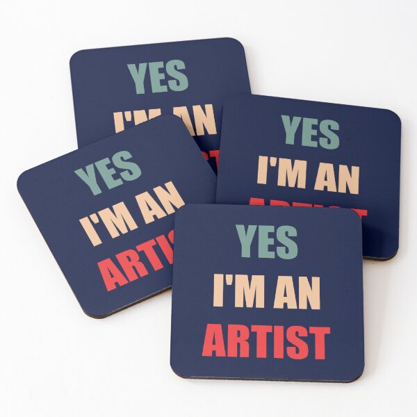 Item preview, Yes I_m an artist funny gift idea for girlfriend boyfriend graphic designer (1) designed and sold by MadelineTaylo.