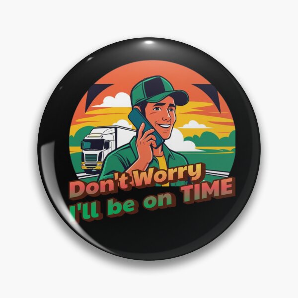 Item preview, Don't worry, I'll be on time funny gift designed and sold by TheSewRyn.