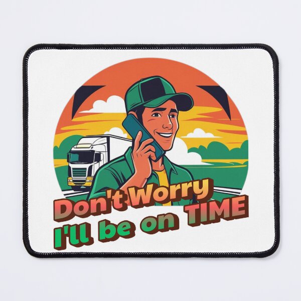 Item preview, Don't worry, I'll be on time funny gift designed and sold by TheSewRyn.