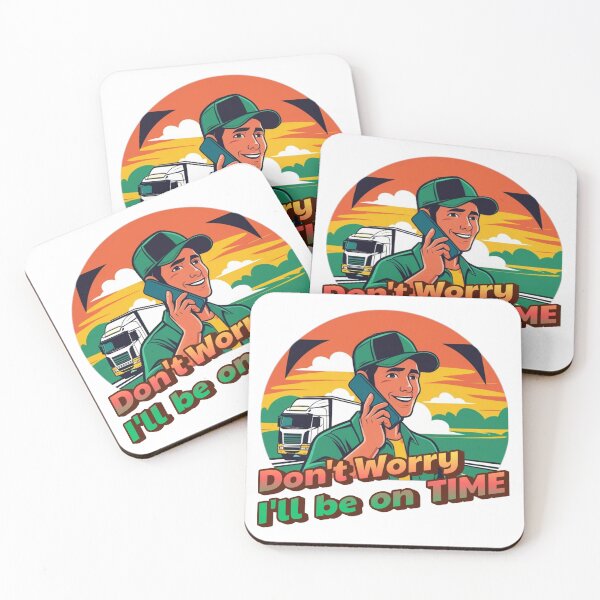Item preview, Don't worry, I'll be on time funny gift designed and sold by TheSewRyn.