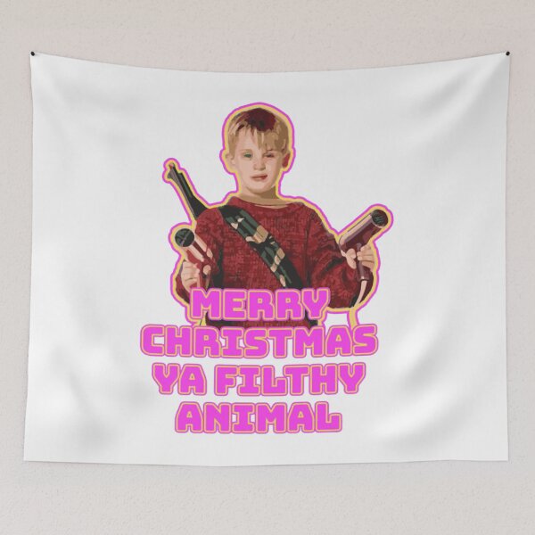Item preview, Merry Christmas Ya Filthy Animal  designed and sold by Leio7990.