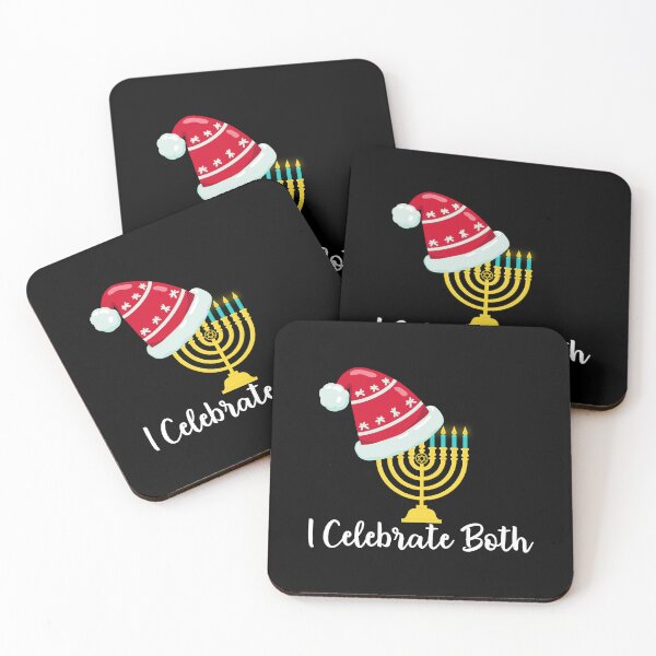 Item preview, I Celebrate Both Hanukkah and Christmas - Funny Holidays Quotes designed and sold by thecooltable.