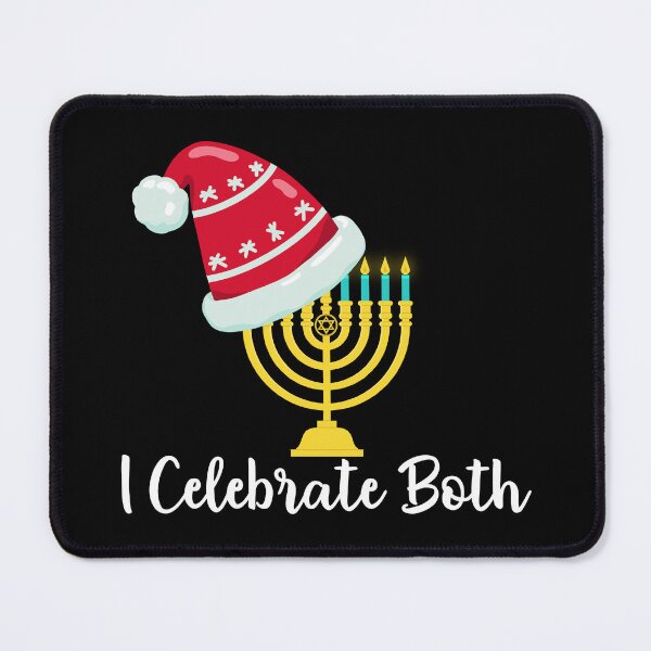 Item preview, I Celebrate Both Hanukkah and Christmas - Funny Holidays Quotes designed and sold by thecooltable.