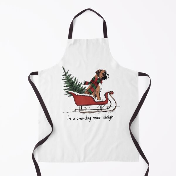 Item preview, Boxer Sleigh Dog designed and sold by ZogDog Pro.