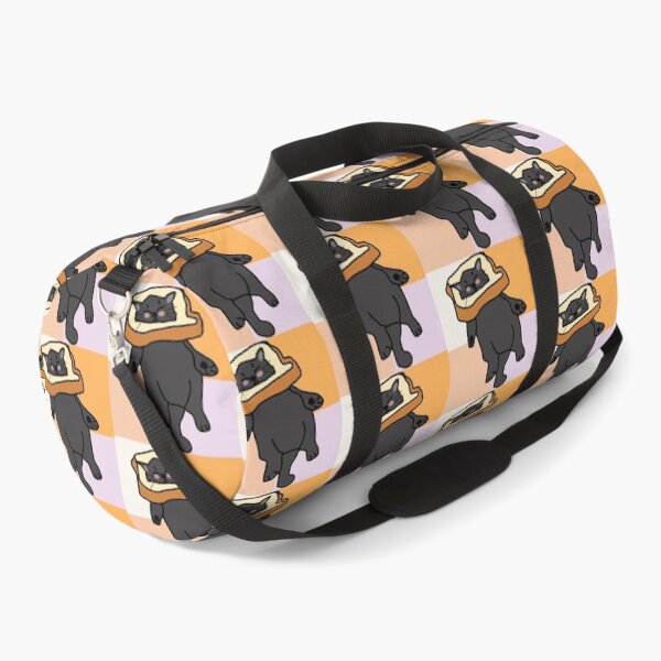 Item preview, funny cat sleeping on bread designed and sold by Kaewtaming.