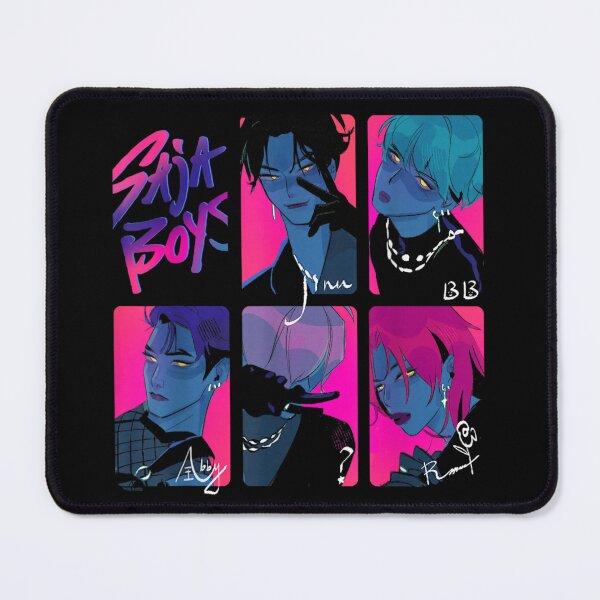 Item preview, Sad Boy Neon Portrait Grid designed and sold by dianadouri.