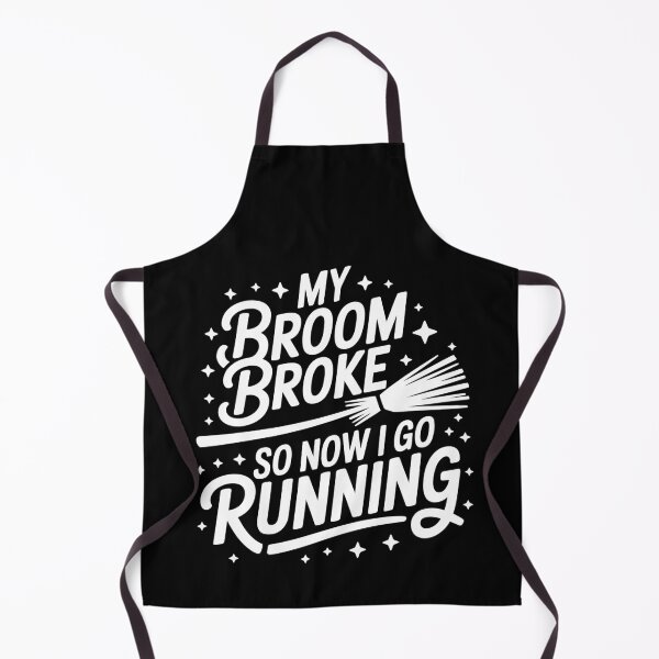 Item preview, my broom broke so now i go running designed and sold by jkrphoto.