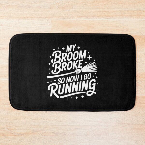 Item preview, my broom broke so now i go running designed and sold by jkrphoto.
