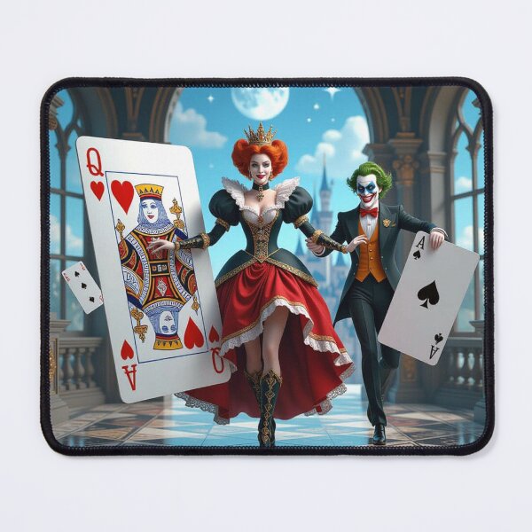 Item preview, Queen Running from the Ace designed and sold by Sharon Schwalbe.