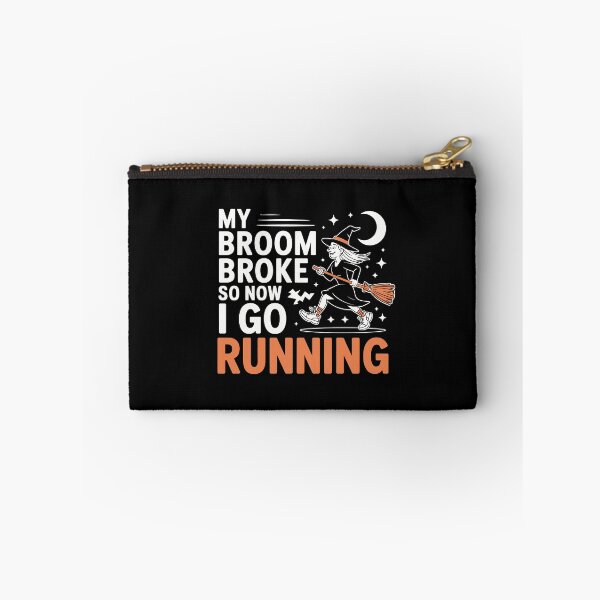 Item preview, my broom broke so now i go running designed and sold by jkrphoto.