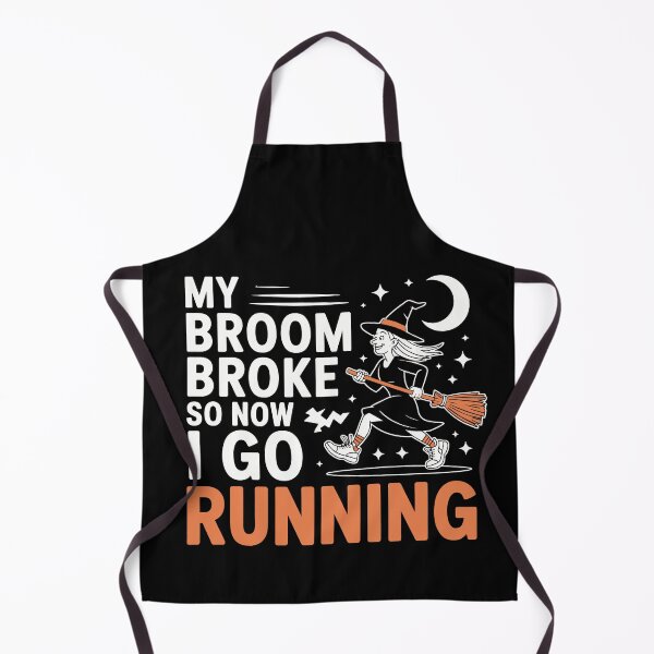 Item preview, my broom broke so now i go running designed and sold by jkrphoto.