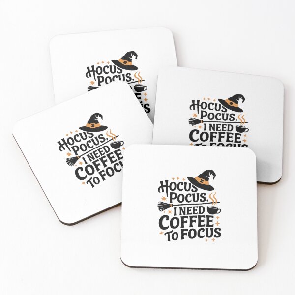 Item preview, Hocus Pocus I Need Coffee To Focus designed and sold by jkrphoto.
