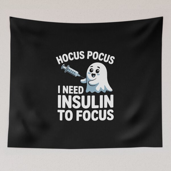 Item preview, Hocus Pocus I Need Insulin To Focus designed and sold by jkrphoto.