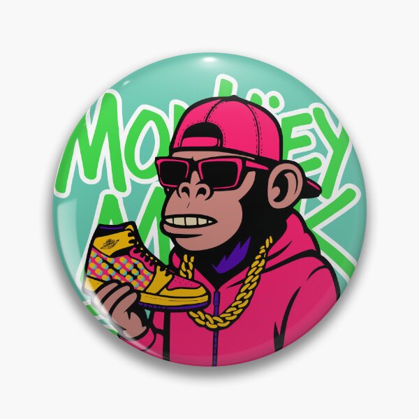 Item preview, MONKEY MARK – Rapper Ape Sneaker Style designed and sold by DixTartare.