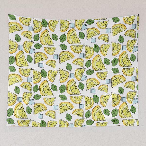Item preview, lemon mint ice pattren designed and sold by Kaewtaming.