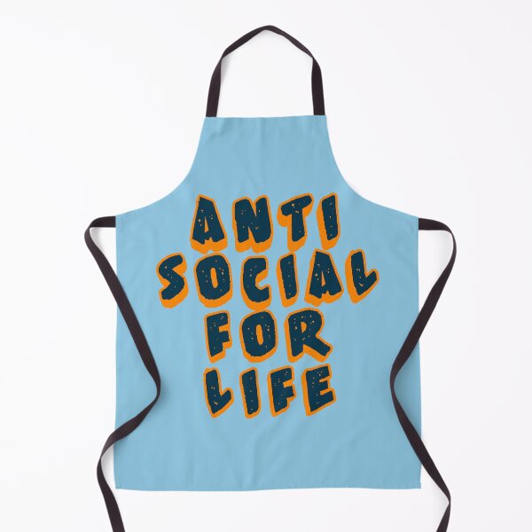 Aperçu de l'œuvre Antisocial à vie créée et vendue par CraftedConcepts.