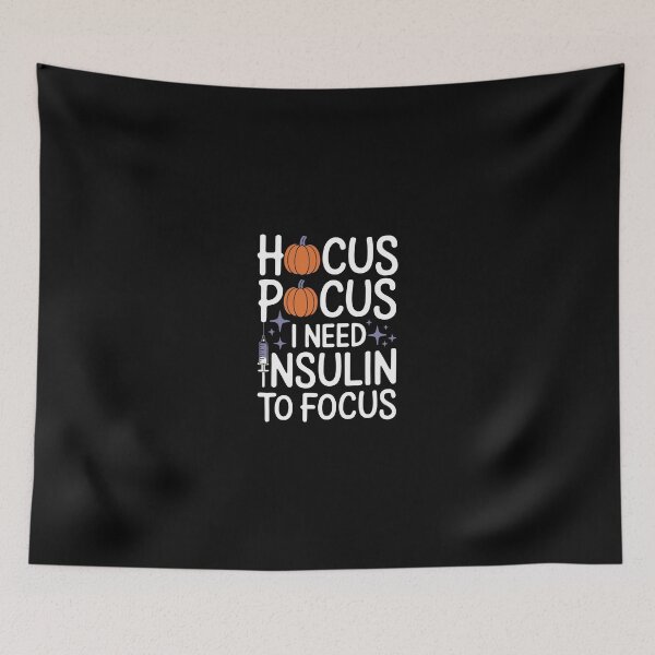 Item preview, Hocus Pocus I Need Insulin To Focus designed and sold by jkrphoto.