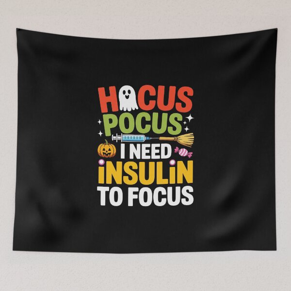 Item preview, Hocus Pocus I Need Insulin To Focus designed and sold by jkrphoto.