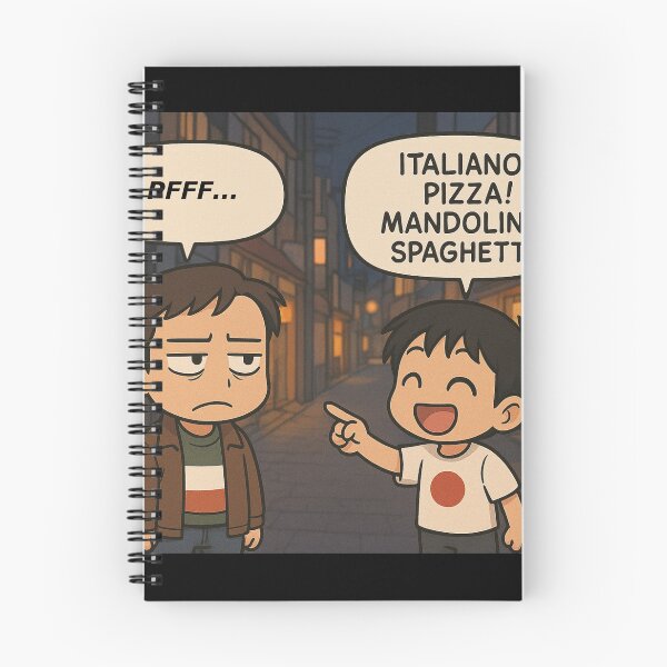 Item preview, Chibi Italia vs Giappone – Pizza, Mandolino e Spaghetti! designed and sold by RyoSaeba90.
