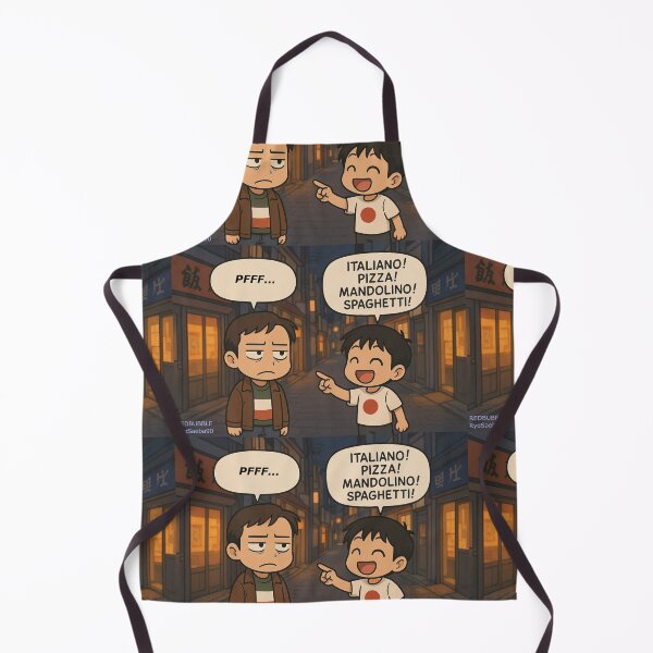 Item preview, Chibi Italia vs Giappone – Pizza, Mandolino e Spaghetti! designed and sold by RyoSaeba90.