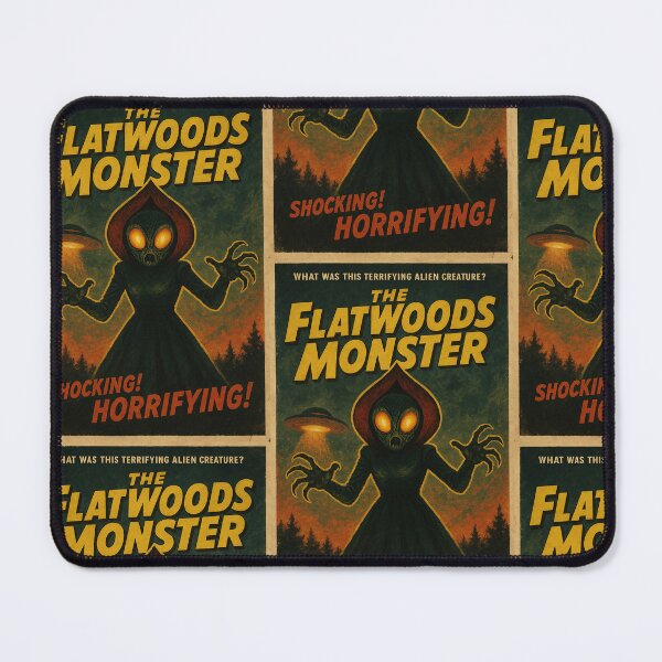 Item preview, Flatwoods Monster Movie Poster designed and sold by Half Brain Labs.