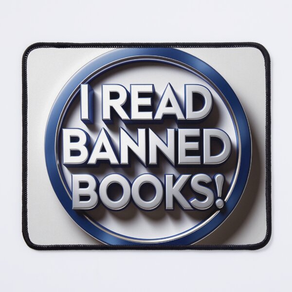 Item preview, I read Banned Books! designed and sold by Vintage Designs +.